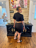 Megan Black Top