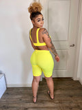 Chill Moves Yellow Short Set