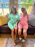 Always On The Go Pink Short Set