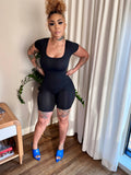 Always On Chill Black Romper
