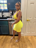 Chill Moves Yellow Short Set