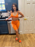 Chill Moves Orange Short Set