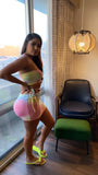 Tyed Down Set (Pink)