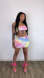 Tyed Down Set (Pink)